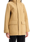 Burberry quilted jacket with removable hood