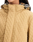 Burberry quilted jacket with removable hood