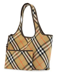 Burberry ered\n\nsmall checkered tote bag