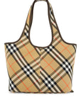 Burberry ered\n\nsmall checkered tote bag