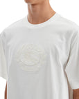 Burberry "ekd embroidered t-shirt