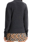 Burberry high-neck wool pullover sweater