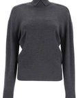 Burberry high-neck wool pullover sweater