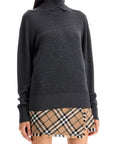 Burberry high-neck wool pullover sweater