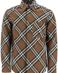 Burberry ered cotton flannel shirt