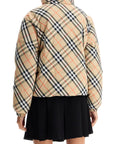 Burberry short reversible down jacket