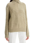 Burberry cashmere sweater with ekd design