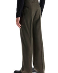 Burberry wool twill trousers in eight