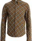 Burberry ered shirt with button-down collar