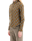 Burberry ered shirt with button-down collar