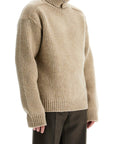 Burberry high-neck wool and cashmere pullover sweater