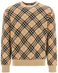 Burberry cashmere check pullover swe