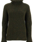 Burberry fringe sweater with t