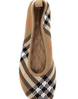 Burberry baby checkered ballet flats