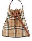 Burberry ered bucket bag