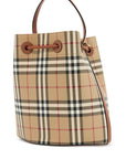 Burberry ered bucket bag