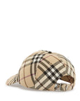 Burberry ered\n\ncheckered baseball cap