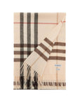 Burberry check cashmere scarf