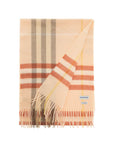 Burberry ered scarf in cashmere