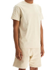 Burberry ered slim t-shirt with label and check