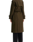 Burberry double-breasted trench coat with