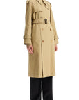 Burberry double-breasted trench coat with