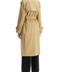 Burberry double-breasted trench coat with