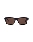 Alexander Mcqueen rectangular tortoiseshell sunglasses