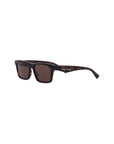 Alexander Mcqueen rectangular tortoiseshell sunglasses