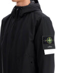 Stone Island light soft shell-r hooded jacket