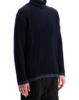 Stone Island ribbed woolen dolcevita