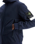 Stone Island soft shell-r hooded jacket