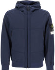 Stone Island soft shell-r hooded jacket