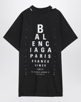 Balenciaga Optical black oversized T-shirt