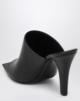 Saint Laurent Black leather mule Jill