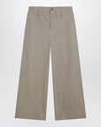 Alexander McQueen Beige cotton gabardine chino pants