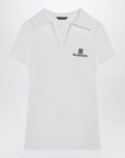 Balenciaga White short-sleeve Nano BB tank top
