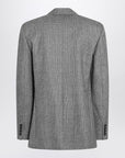 Saint Laurent Gray jacket in Prince of Wales check