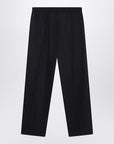 Balenciaga Wide black wool trousers