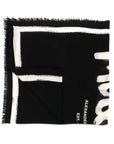 Alexander McQueen Scarfs Black