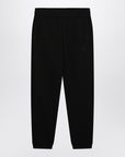Moncler Black cotton jogging pants