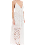 Zimmermann lexi maxi dress in broderie anglaise