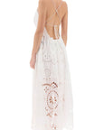 Zimmermann lexi maxi dress in broderie anglaise