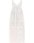 Zimmermann lexi maxi dress in broderie anglaise