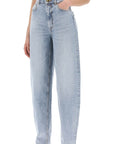 Zimmermann "curved leg natural jeans for