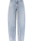 Zimmermann "curved leg natural jeans for