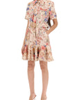 Zimmermann august belted linen shirt dress