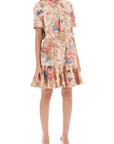 Zimmermann august belted linen shirt dress