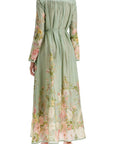 Zimmermann long waverly charmeuse