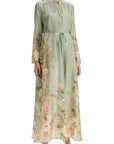 Zimmermann long waverly charmeuse